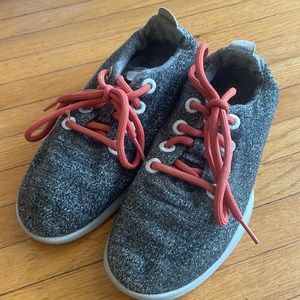 Allbirds Womens Wool Runners Athletic Walking Running Shoes Orange Laces